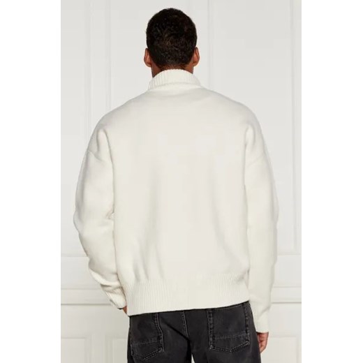 AMI Paris Wełniany sweter | Loose fit Ami Paris XS Gomez Fashion Store