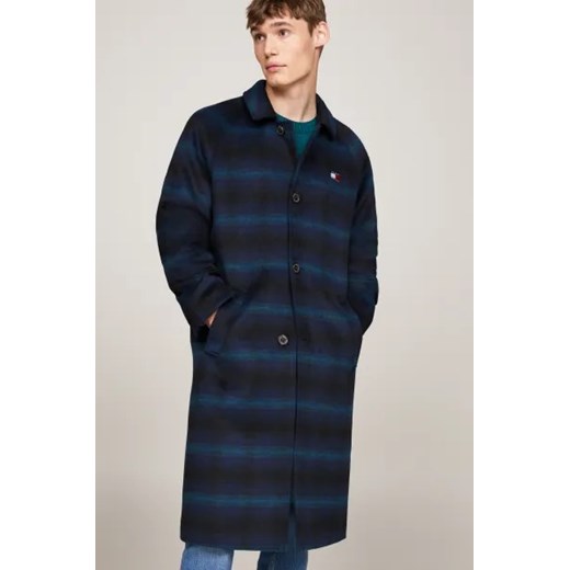 Tommy Jeans Płaszcz | z dodatkiem wełny Tommy Jeans L wyprzedaż Gomez Fashion Store