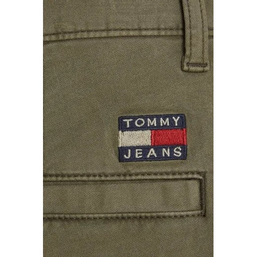 Spodnie męskie Tommy Jeans z elastanu