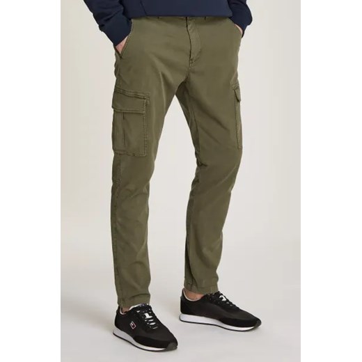 Spodnie męskie Tommy Jeans z elastanu