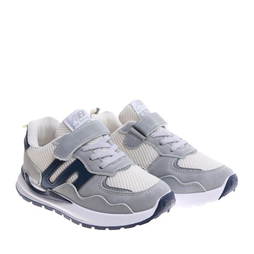Szaro granatowe dziecięce buty sportowe sneakersy /A8-2 16818 T382/ 33 Pantofelek24.pl