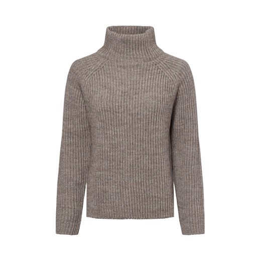 Drykorn Damski sweter z dzianiny z alpaką - Arwen Kobiety Sztuczne włókno taupe jednolity ze sklepu vangraaf w kategorii Swetry damskie - zdjęcie 175136764