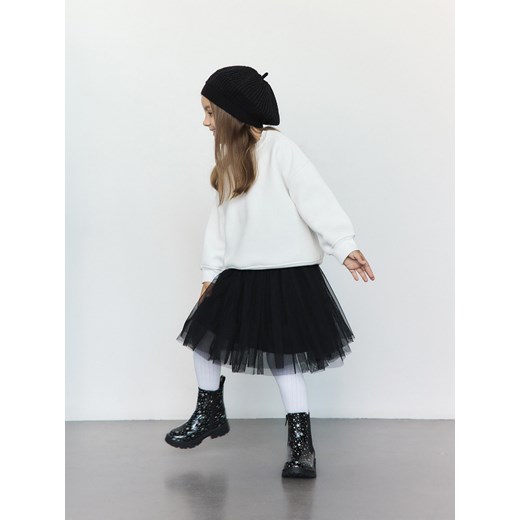 Reserved - Bluza z nadrukiem - złamana biel Reserved 92 (1 Reserved