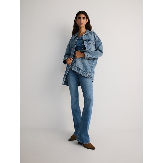 Reserved - Denimowa kurtka - niebieski Reserved XS Reserved