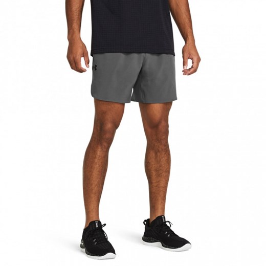 Męskie spodenki treningowe Under Armour UA Vanish Elite Short - szare ze sklepu Sportstylestory.com w kategorii Spodenki męskie - zdjęcie 175141140