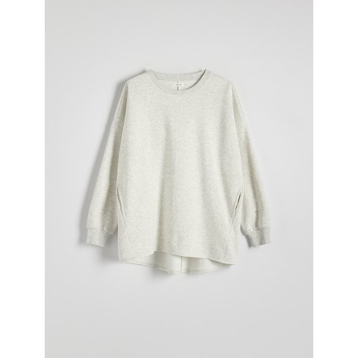 Reserved - Bluza z kieszeniami - jasnoszary Reserved M Reserved