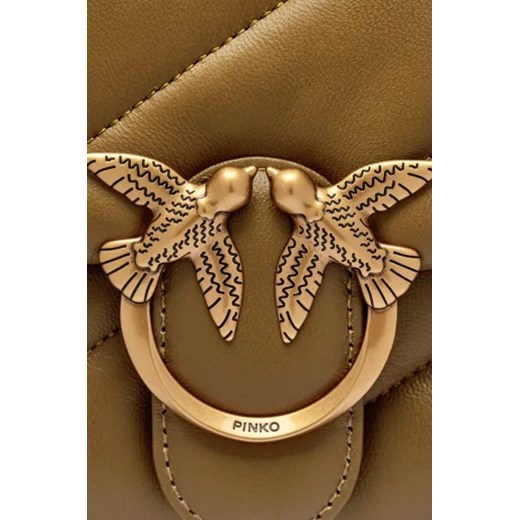 Pinko Skórzana torebka na ramię LOVE PUFF MINI Pinko One Size Gomez Fashion Store