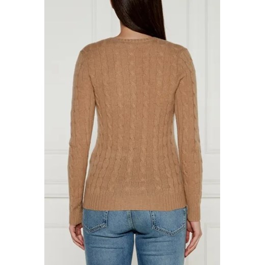 POLO RALPH LAUREN Wełniany sweter KIMBERLY | Regular Fit | z dodatkiem kaszmiru Polo Ralph Lauren XL Gomez Fashion Store