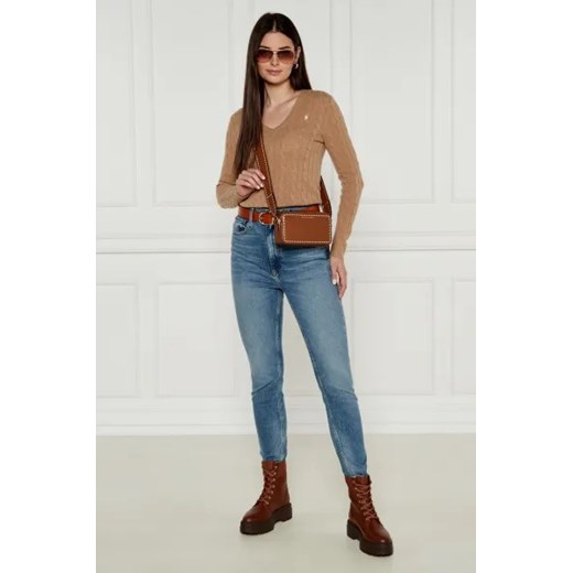 POLO RALPH LAUREN Wełniany sweter KIMBERLY | Regular Fit | z dodatkiem kaszmiru Polo Ralph Lauren XXL Gomez Fashion Store