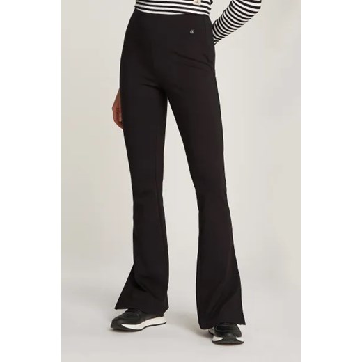 CALVIN KLEIN JEANS Legginsy MILANO | flare fit ze sklepu Gomez Fashion Store w kategorii Spodnie damskie - zdjęcie 175146944