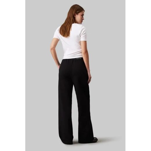 CALVIN KLEIN JEANS Spodnie dzianinowe | flare fit XL Gomez Fashion Store