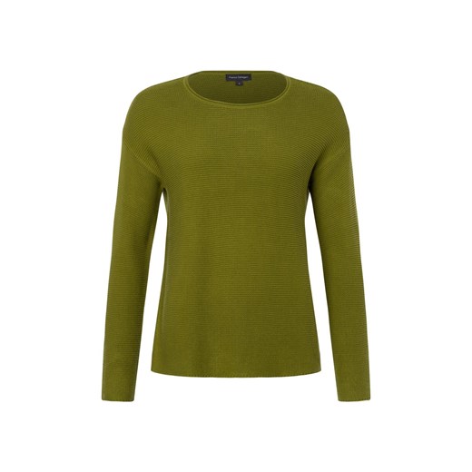 Franco Callegari Sweter damski z dzianiny Kobiety Bawełna groszkowy jednolity ze sklepu vangraaf w kategorii Bluzki damskie - zdjęcie 175149020