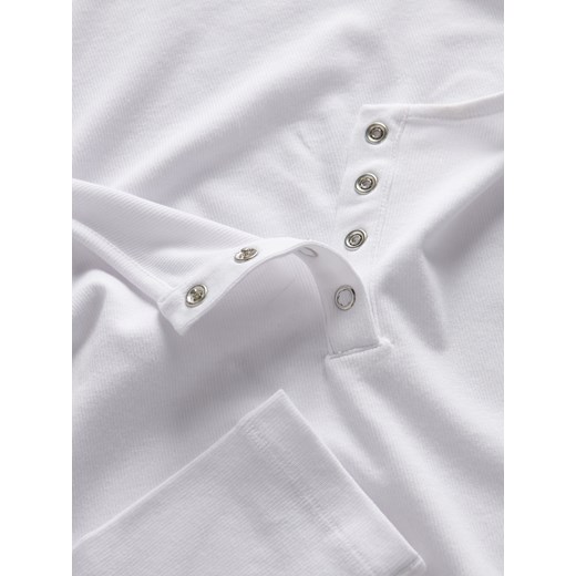 Reserved - Longsleeve z modalem - biały Reserved S Reserved