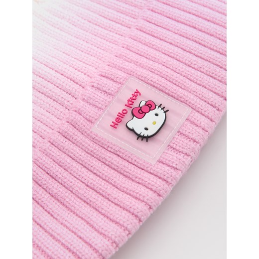 Reserved - Czapka Hello Kitty - pastelowy róż Reserved 1-3 lata Reserved