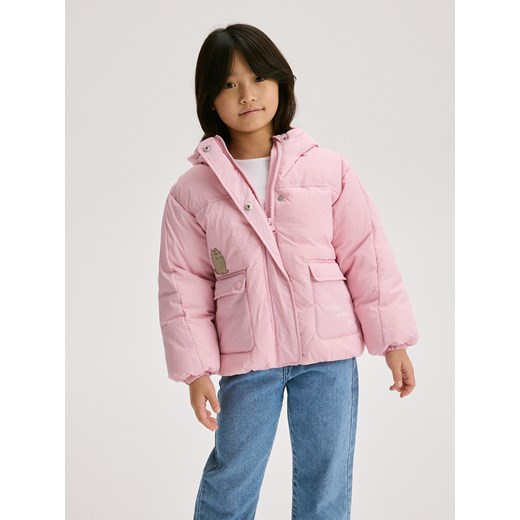 Reserved - Kurtka Pusheen - różowy Reserved 122/128 (6-8 lat) Reserved