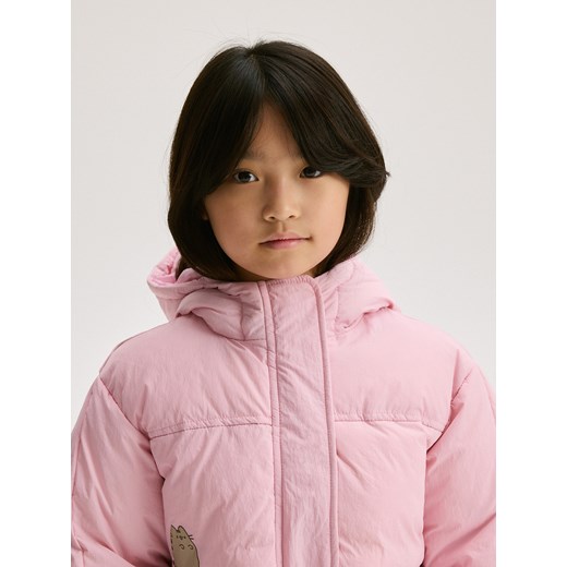 Reserved - Kurtka Pusheen - różowy Reserved 134/140 (8-9 lat) Reserved