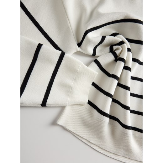 Reserved - Sweter oversize - złamana biel Reserved M Reserved