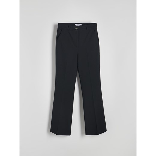 Reserved - Spodnie flare - czarny Reserved XL Reserved