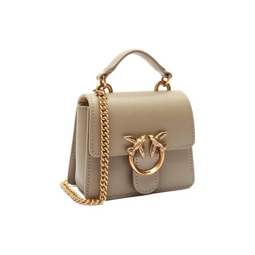 Pinko Skórzana torebka na ramię LOVE ONE MICRO Pinko One Size Gomez Fashion Store
