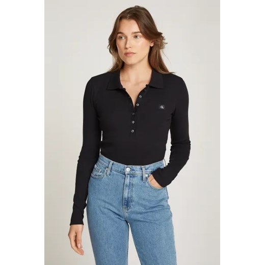 CALVIN KLEIN JEANS Polo | Regular Fit ze sklepu Gomez Fashion Store w kategorii Bluzki damskie - zdjęcie 175155140