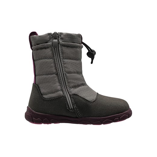 lamino Botki zimowe w kolorze szarym do chodzenia na boso Lamino 33 wyprzedaż Limango Polska