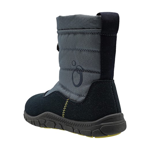 lamino Botki zimowe w kolorze szarym do chodzenia na boso Lamino 29 promocja Limango Polska