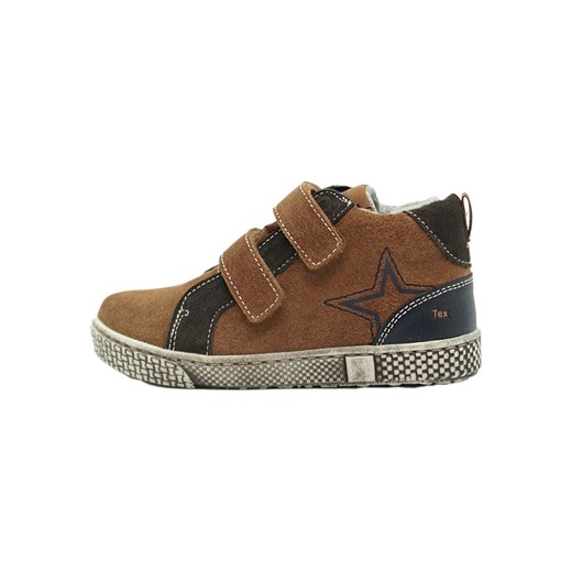 lamino Skórzane sneakersy w kolorze jasnobrązowym ze sklepu Limango Polska w kategorii Buty sportowe dziecięce - zdjęcie 175159342