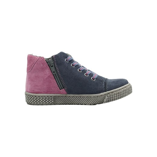 lamino Skórzane sneakersy w kolorze granatowo-różowym Lamino 39 okazyjna cena Limango Polska