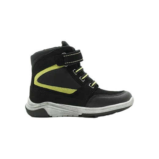 lamino Skórzane botki zimowe w kolorze czarnym Lamino 35 Limango Polska okazja