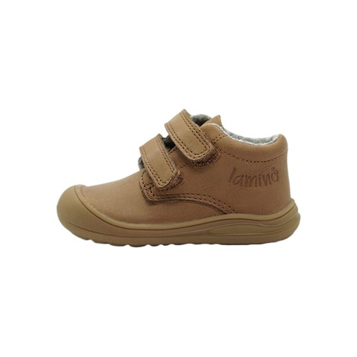 lamino Skórzane sneakersy w kolorze jasnobrązowym ze sklepu Limango Polska w kategorii Buty sportowe dziecięce - zdjęcie 175159564