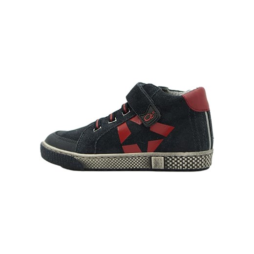 lamino Skórzane sneakersy w kolorze granatowym ze sklepu Limango Polska w kategorii Trampki dziecięce - zdjęcie 175165192