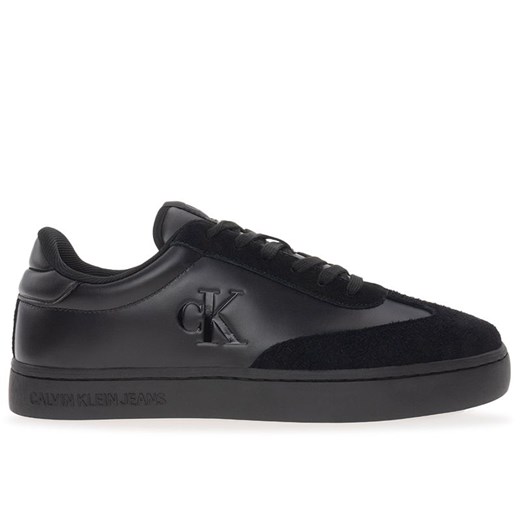 Buty Calvin Klein Jeans Classic Cupsole Low Lace Up Leather YM0YM01272-0GJ - czarne ze sklepu streetstyle24.pl w kategorii Buty sportowe męskie - zdjęcie 175171103