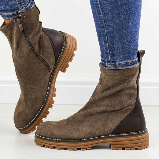 Botki Daszyński bez zapięcia 