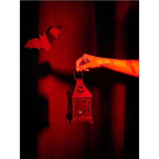 Sinsay - Lampion dekoracyjny Halloween - czarny ze sklepu Sinsay w kategorii Lampiony i lampki - zdjęcie 175172882