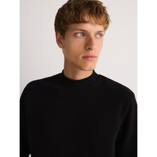 Bluza męska Reserved casualowa czarna