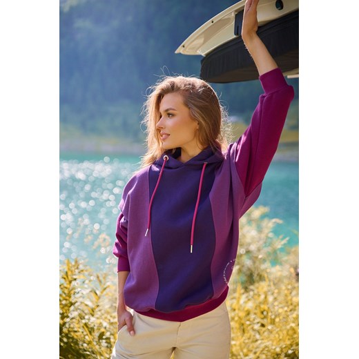 Bluza z kapturem Under the Stars XS ze sklepu NAOKO w kategorii Bluzy damskie - zdjęcie 175174473
