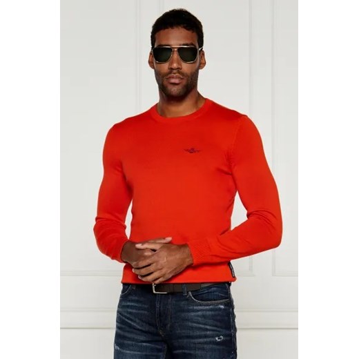 Aeronautica Militare Sweter GIROCOLLO | Regular Fit Aeronautica Militare XXL Gomez Fashion Store