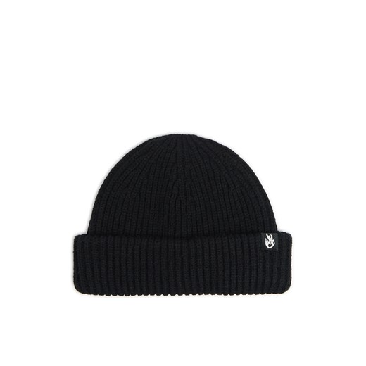 Cropp - Dzianinowa czapka short beanie - czarny Cropp Uniwersalny Cropp