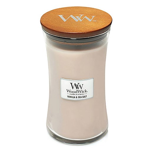 WoodWick Świeca zapachowa &quot;Vanilla &amp; Sea Salt&quot; - 609,5 g ze sklepu Limango Polska w kategorii Świece i dyfuzory - zdjęcie 175181082