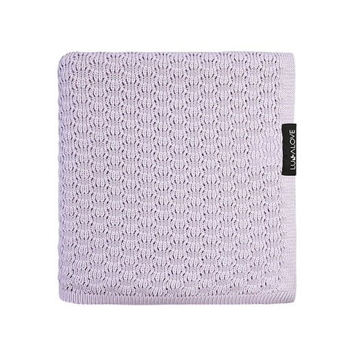 Lullalove Kocyk w kolorze fioletowym ze sklepu Limango Polska w kategorii Tekstylia - zdjęcie 175181102