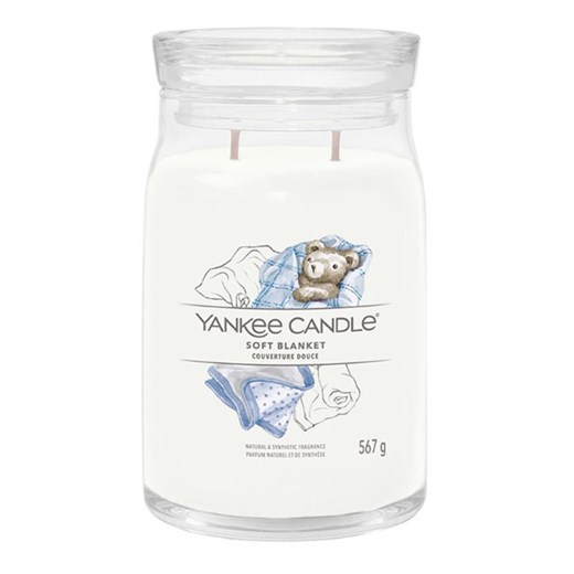 Yankee Candle Świeca zapachowa &quot;Soft Blanket&quot; - 567 g ze sklepu Limango Polska w kategorii Świece i dyfuzory - zdjęcie 175181244