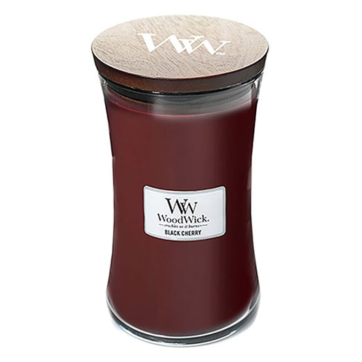 WoodWick Świeca zapachowa &quot;Black Cherry&quot; - 609,5 g ze sklepu Limango Polska w kategorii Świece i dyfuzory - zdjęcie 175182021