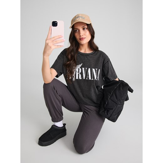 Sinsay - Spodnie dresowe - szary Sinsay L Sinsay