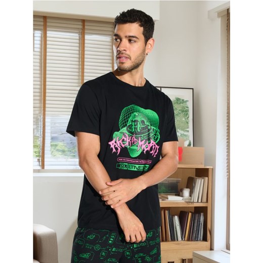 Sinsay - Piżama Rick and Morty - czarny Sinsay L Sinsay