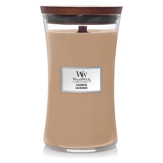WoodWick Świeca zapachowa &quot;Cashmere&quot; - 609,5 g ze sklepu Limango Polska w kategorii Świece i dyfuzory - zdjęcie 175185473