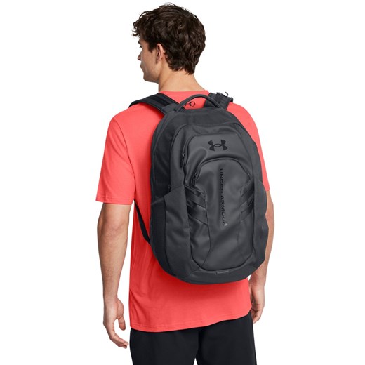 Plecak treningowy uniseks Under Armour UA Hustle 6.0 Pro Bp - czarny ze sklepu Sportstylestory.com w kategorii Plecaki - zdjęcie 175187940