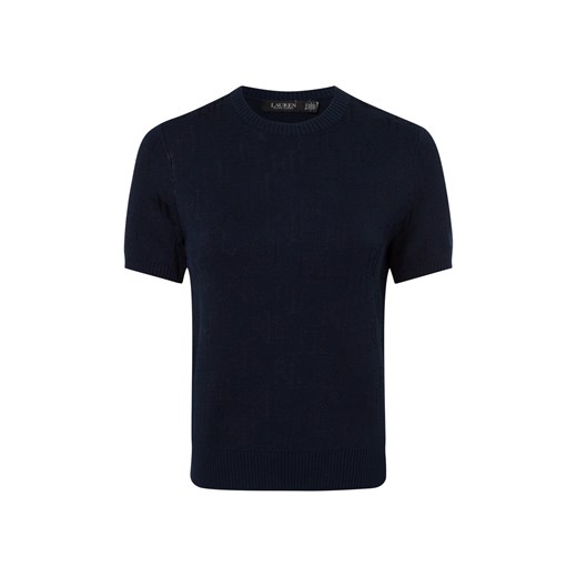 Lauren Ralph Lauren Sweter damski Kobiety Bawełna granatowy wzorzysty ze sklepu vangraaf w kategorii Swetry damskie - zdjęcie 175187984
