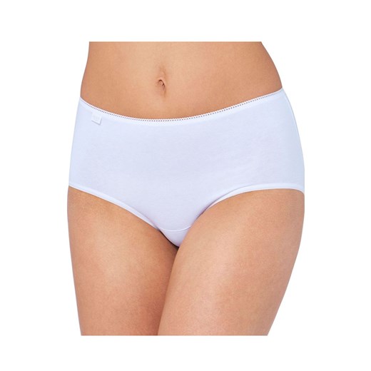 Sloggi 24/7 Cotton Midi białe figi wysokie 10167187, Kolor biały, Rozmiar 42, Sloggi ze sklepu Primodo w kategorii Majtki damskie - zdjęcie 175189814