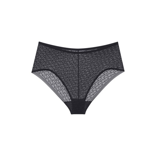 Triumph czarne koronkowe figi Signature Sheer Maxi EX 10215936, Kolor czarny, Rozmiar 40, Triumph ze sklepu Intymna w kategorii Majtki damskie - zdjęcie 175190130