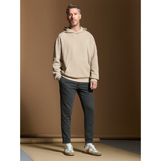 Sinsay - Bluza z kapturem - beżowy Sinsay L Sinsay